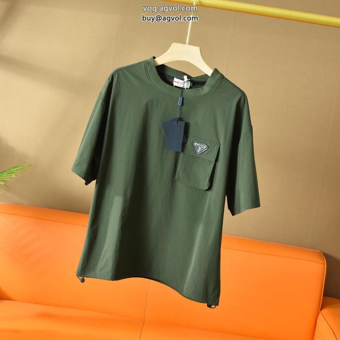 半袖Tシャツコピー 品 ブランドトレンドの最先端に海外大人気PRADA_1_3