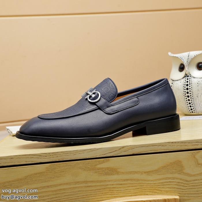 存在感のある在庫あり即発FERRAGAMOスーパー コピー ブランド革靴_0_2