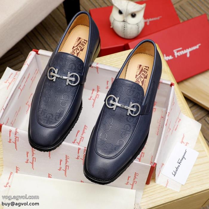 存在感のある在庫あり即発FERRAGAMOスーパー コピー ブランド革靴_0_3