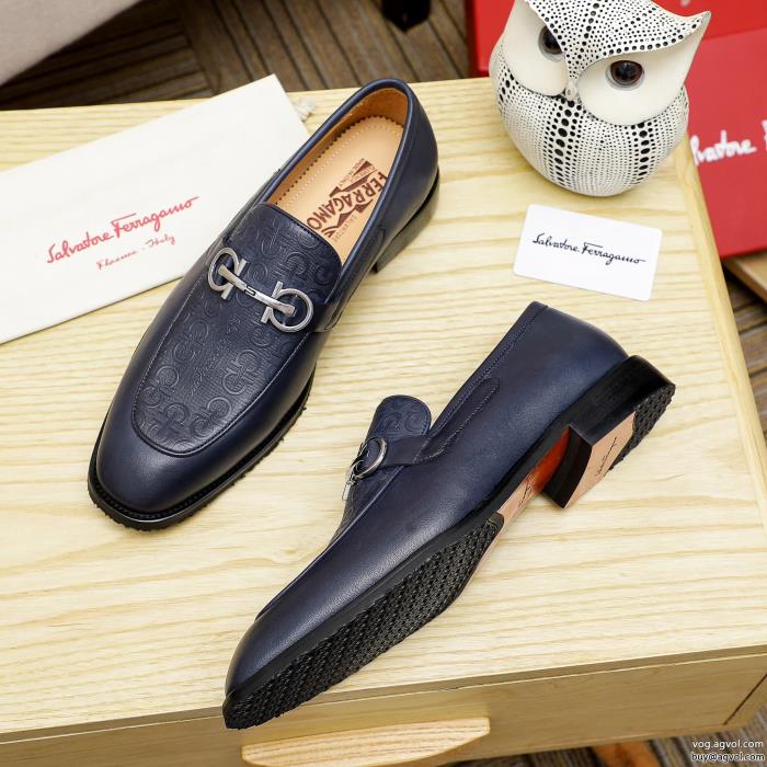 存在感のある在庫あり即発FERRAGAMOスーパー コピー ブランド革靴_0_4