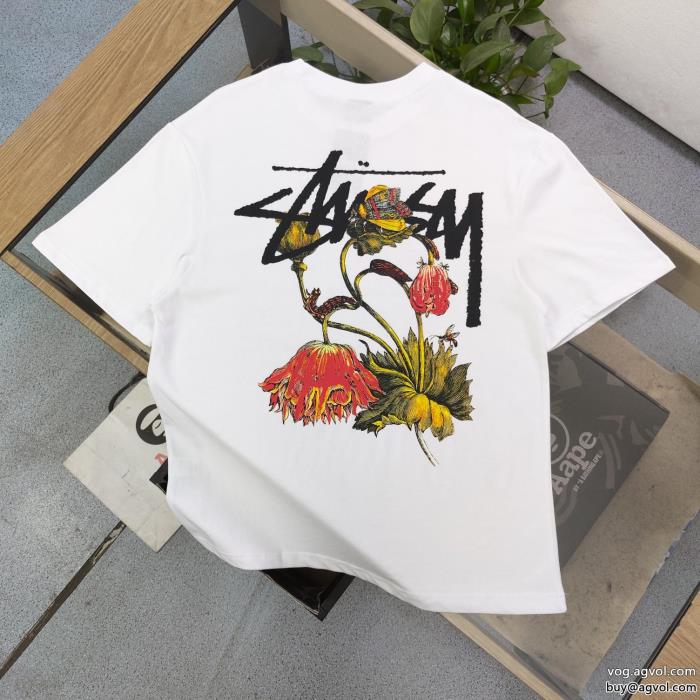 STUSSY半袖Tシャツ通販 ブランド話題沸騰春らしいきれい色のように_0_0