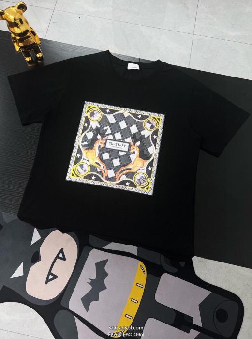 入手困難高級感あるスタイルブランド コピー s 級半袖TシャツBURBERRY_0_0