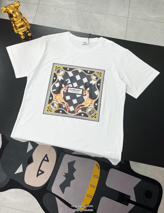 入手困難高級感あるスタイルブランド コピー s 級半袖TシャツBURBERRY_0_1