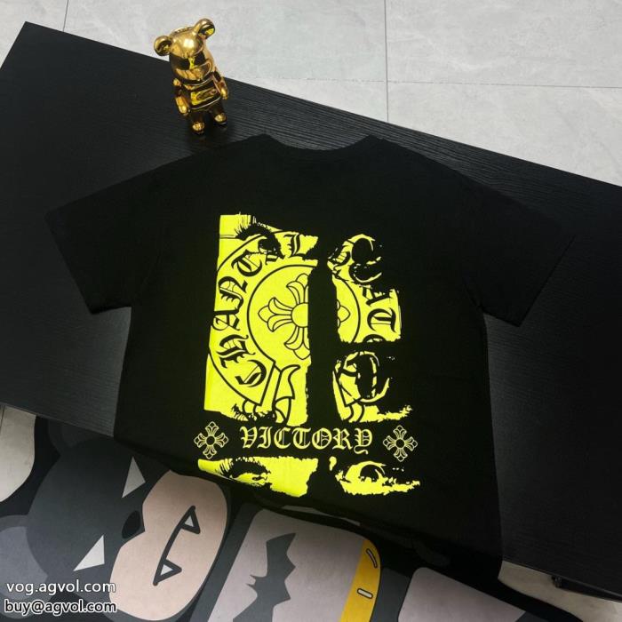ブランド コピー 専門クロムハーツ意外と相性がいい日本完売半袖Tシャツ_0_1