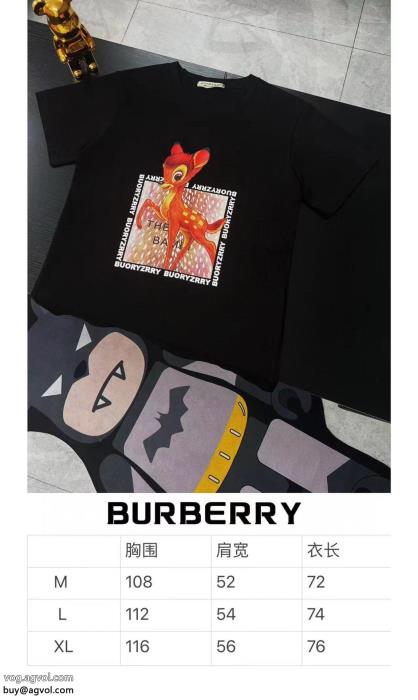 BURBERRYコピー 品 販売おすすめセール芸能人愛用ブランド半袖Tシャツ_0_2