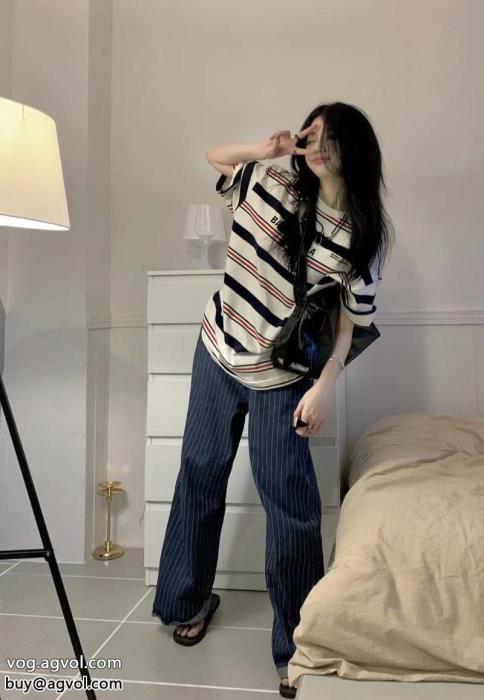 半袖Tシャツ使い勝手の良いトレンド韓国の人気balenciagaブランド 品 スーパー コピー_0_2