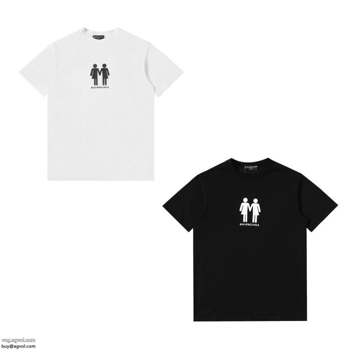 半袖Tシャツ元気な印象に爆発的人気オシャレ度がアップbalenciaga激安 ブランド 通販_0_1