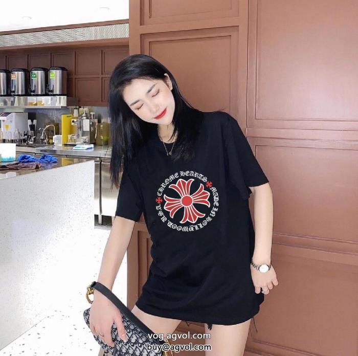好印象な上品スタイル今季のベスト新作クロムハーツ半袖Tシャツスーパー コピー 安心_0_0