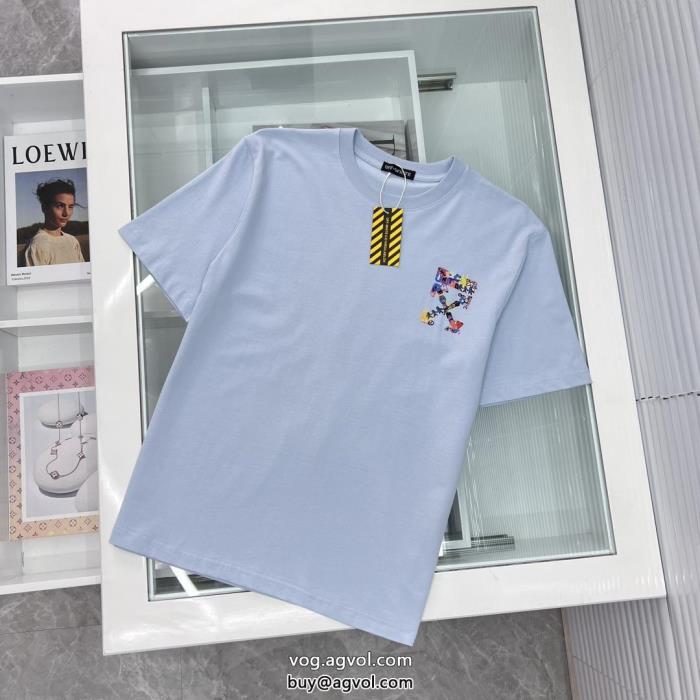 半袖Tシャツコピー 品 ブランドOff-White新作夏の優秀アイテム大人気限定カラー_0_0