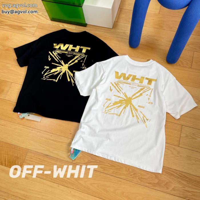 スーパー コピー  おしゃれ感度UP！夏の注目2023ブランド新作半袖TシャツOff-White_0_0