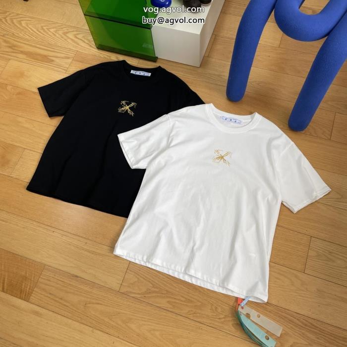 スーパー コピー  おしゃれ感度UP！夏の注目2023ブランド新作半袖TシャツOff-White_0_1