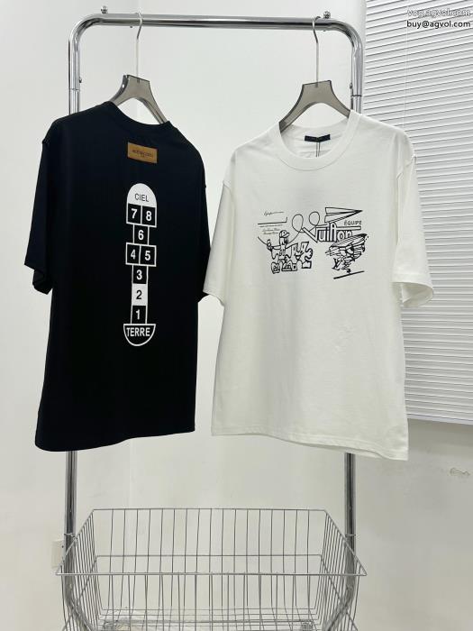 ブランド 偽物半袖Tシャツルイ ヴィトン奥行きのある限定生産品_0_1