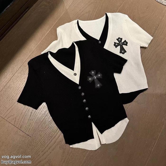 ニット完売必須キュートな印象偽 ブランド 販売CHROME HEARTS_0_1