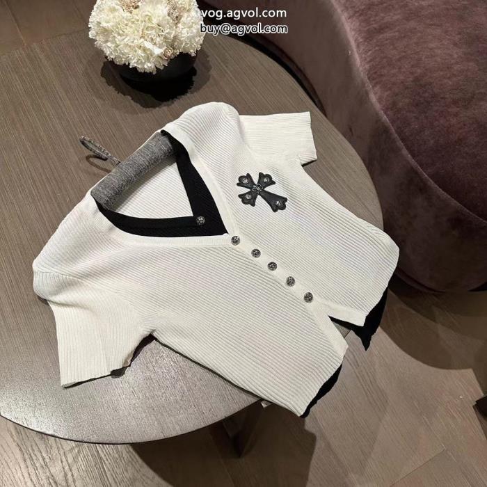 ニット完売必須キュートな印象偽 ブランド 販売CHROME HEARTS_0_4