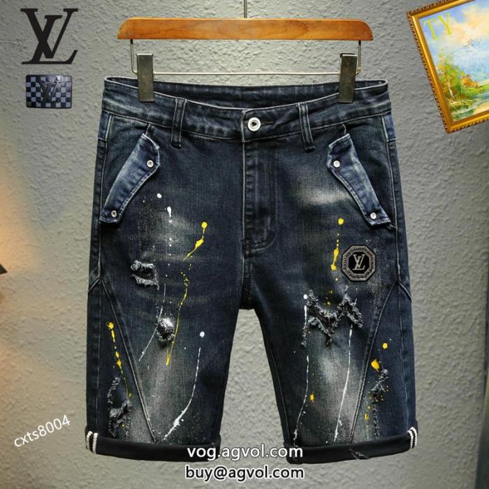 デニムパンツブランド レプリカ雑誌にも人気掲載アイテム狙い目LOUIS VUITTON_0_0