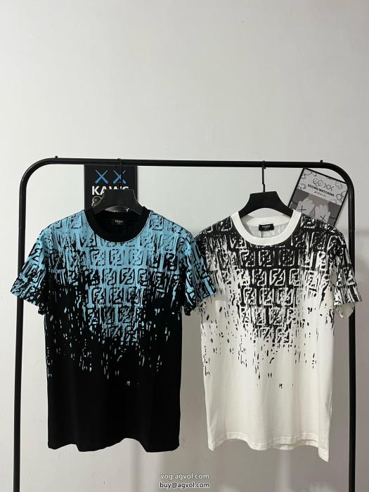 コピー 商品 販売フェンディ半袖Tシャツ洗練された印象オシャレ上級者に_0_1