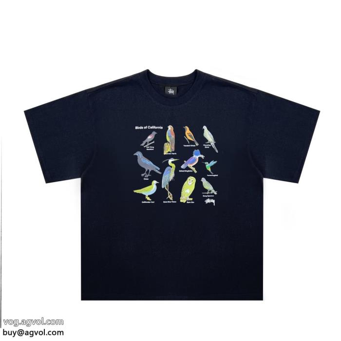 一目惚れした今シーズンも人気ブランドSTUSSY半袖Tシャツブランド 通販 激安_0_2