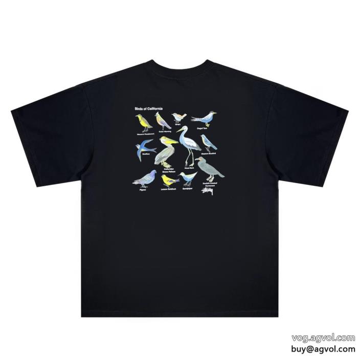 一目惚れした今シーズンも人気ブランドSTUSSY半袖Tシャツブランド 通販 激安_0_3