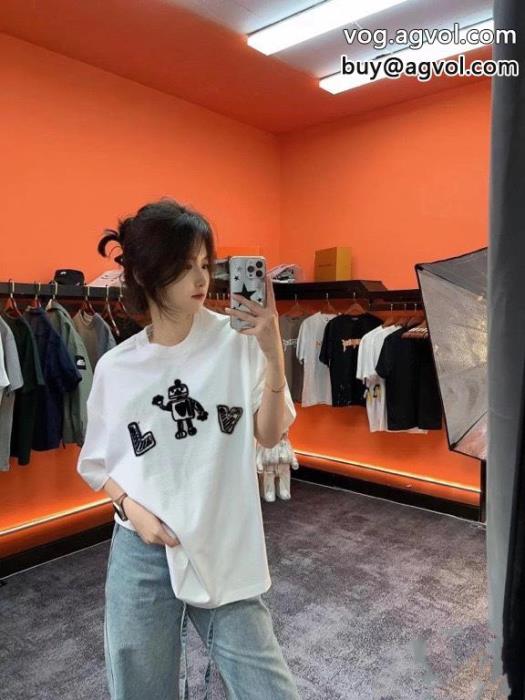 半袖Tシャツ2023は継続系のトレンド顧客優待セールルイ ヴィトンコピー ブランド_0_2