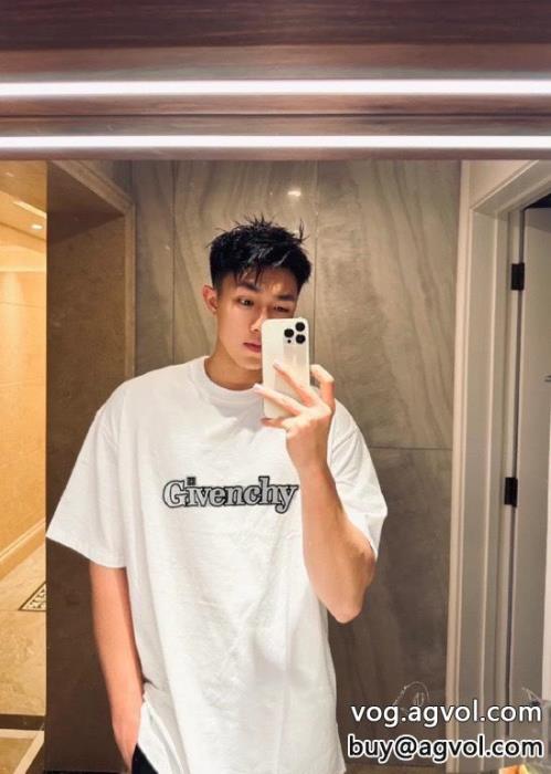 夏の涼しい人気新作速達便発送偽 ブランド 販売GIVENCHY半袖Tシャツ_0_2