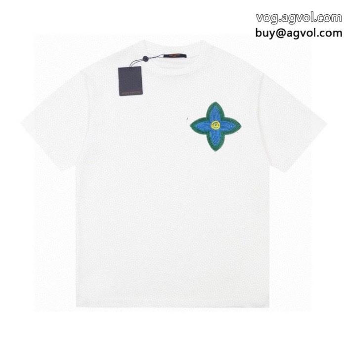 SS23残り僅ユニセックススタイル半袖Tシャツルイ ヴィトンブランド 激安_0_1