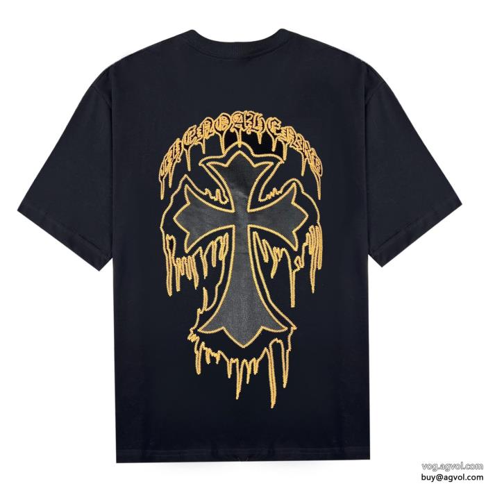 CHROME HEARTS通販 ブランド半袖Tシャツオシャレスタイルは今季も最旬のスタイル_0_1