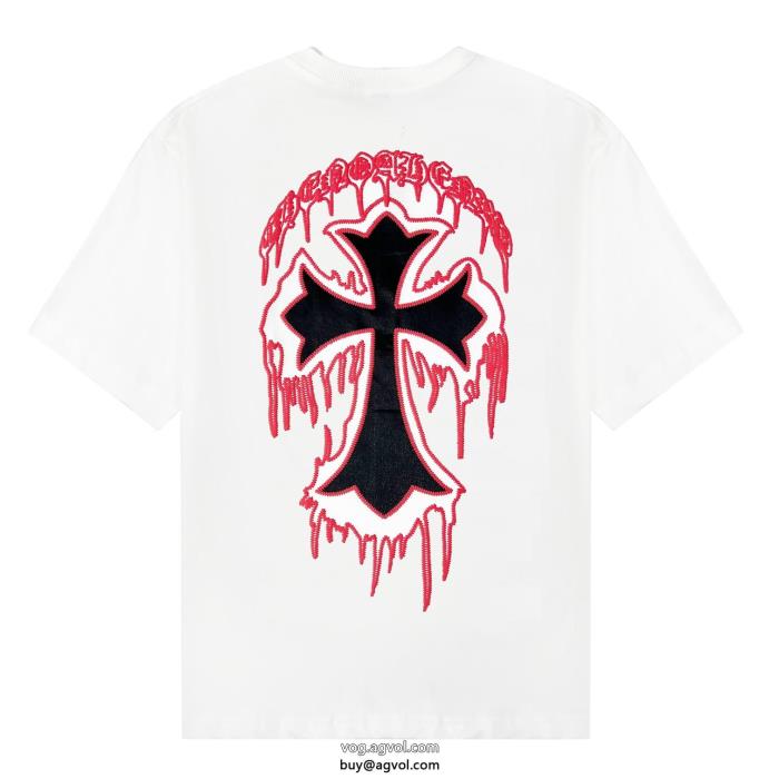CHROME HEARTS通販 ブランド半袖Tシャツオシャレスタイルは今季も最旬のスタイル_0_3