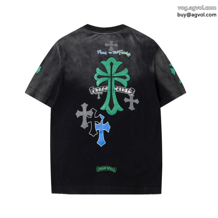 クロムハーツ半袖Tシャツブランド 激安人気上昇中ファッション感度の高い2023トレンド_0_2