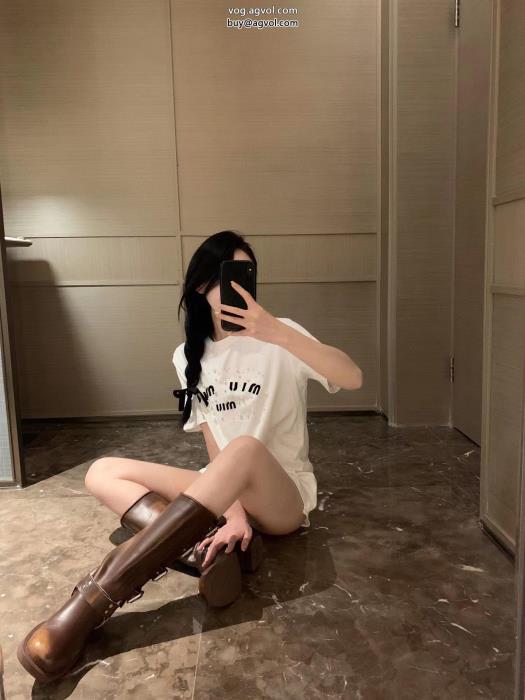 半袖Tシャツミュウミュウコピー 品 ブランドカジュアルさ顧客優待セール_0_1