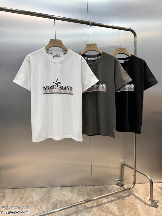 ストーンアイランド半袖Tシャツストリートに溢れるウェアキュートな印象スーパー コピー  _0_3