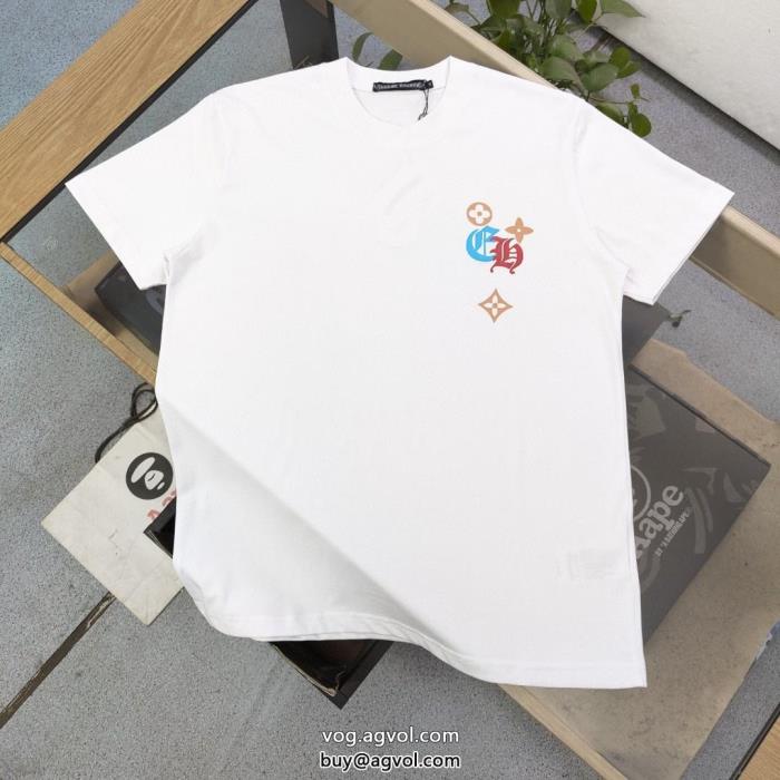 クロムハーツ半袖Tシャツ夏の暑い日にも快適に海外セレブが注目アイテムブランド 激安_0_0