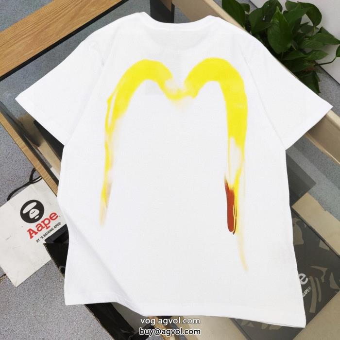 必見素敵お上品大幅に値下げ半袖TシャツEVISUブランド 偽物 激安 通販_0_1