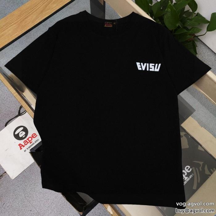 必見素敵お上品大幅に値下げ半袖TシャツEVISUブランド 偽物 激安 通販_0_2