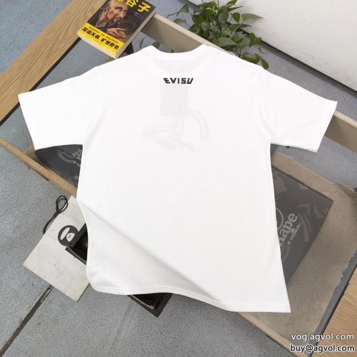 半袖Tシャツ都会的な印象のスタイルこれさえ押さえればOK！EVISUブランド 通販 激安_0_3