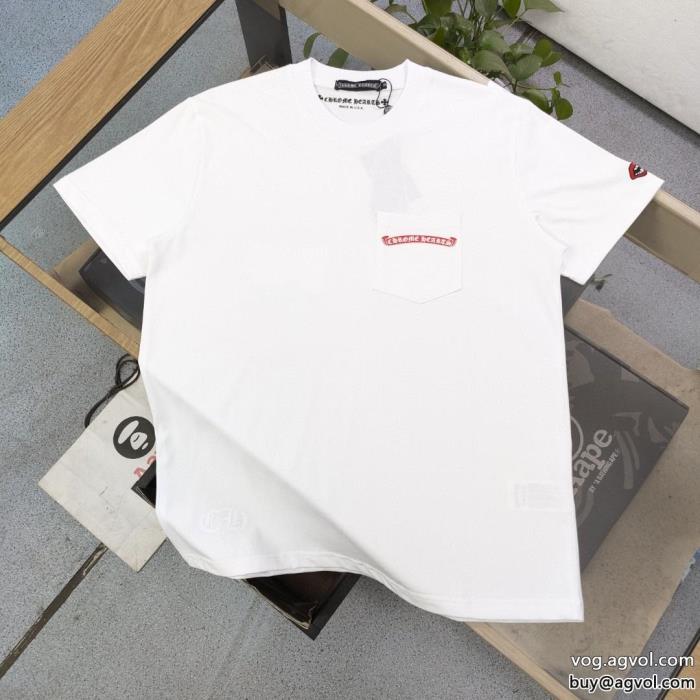 クロムハーツ半袖Tシャツ柔らかな着心地柔らかい雰囲気にまとめてブランド スーパー コピー_0_0