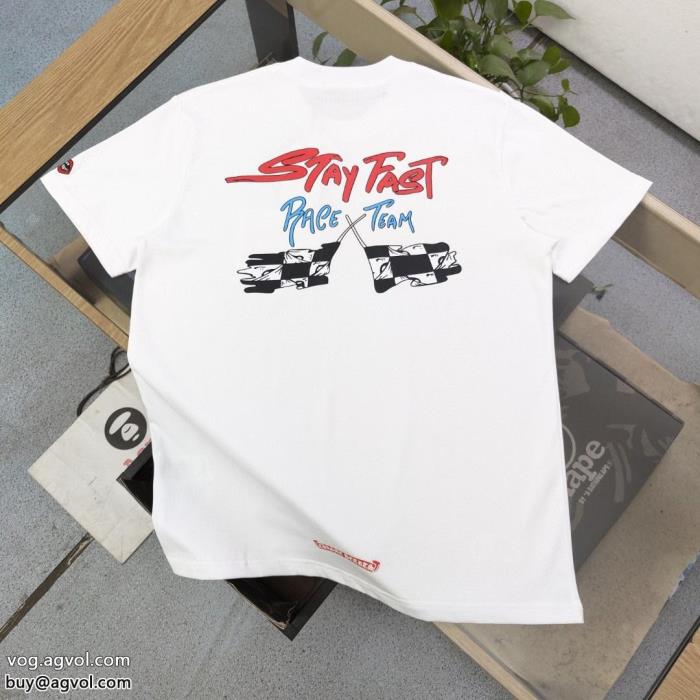 クロムハーツ半袖Tシャツ柔らかな着心地柔らかい雰囲気にまとめてブランド スーパー コピー_0_1