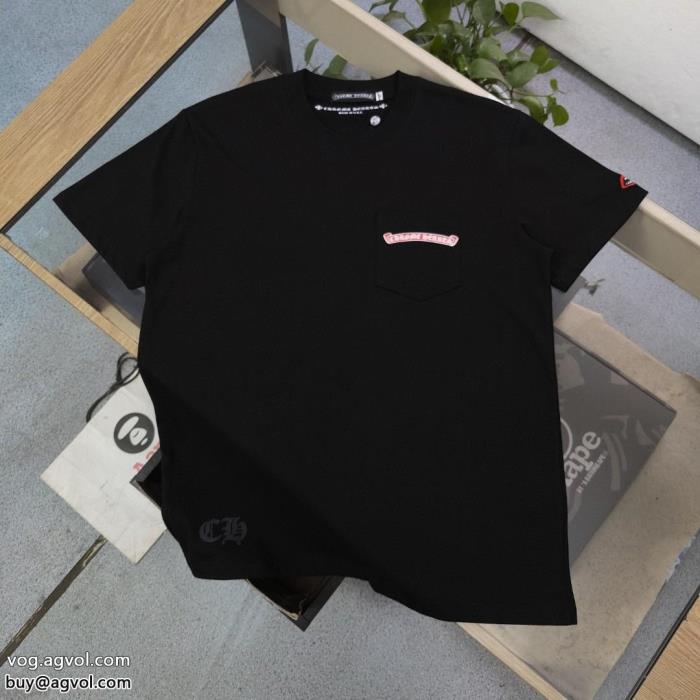 クロムハーツ半袖Tシャツ柔らかな着心地柔らかい雰囲気にまとめてブランド スーパー コピー_0_2