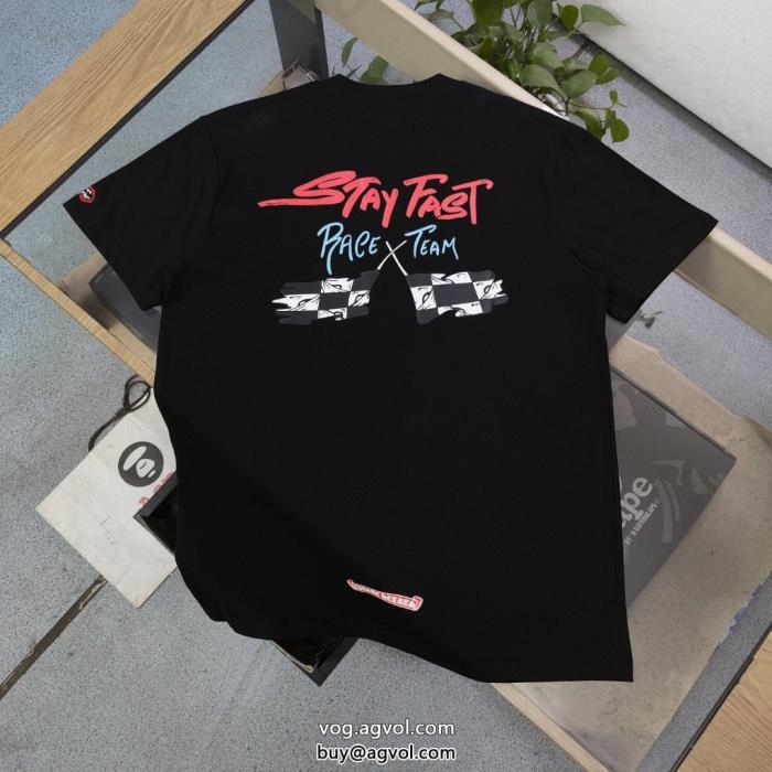 クロムハーツ半袖Tシャツ柔らかな着心地柔らかい雰囲気にまとめてブランド スーパー コピー_0_3