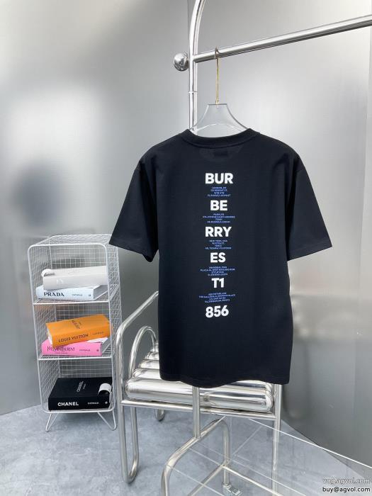 半袖Tシャツ気持ちいい真夏日にぴったり雑誌掲載ブランド 激安BURBERRY_0_1