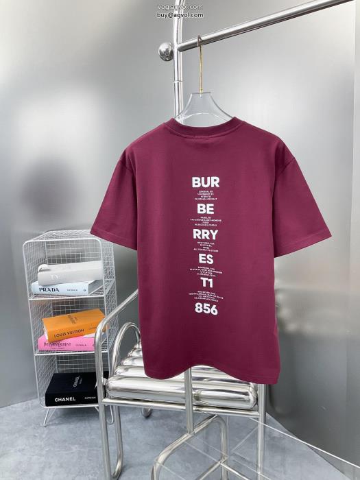 半袖Tシャツ気持ちいい真夏日にぴったり雑誌掲載ブランド 激安BURBERRY_0_2