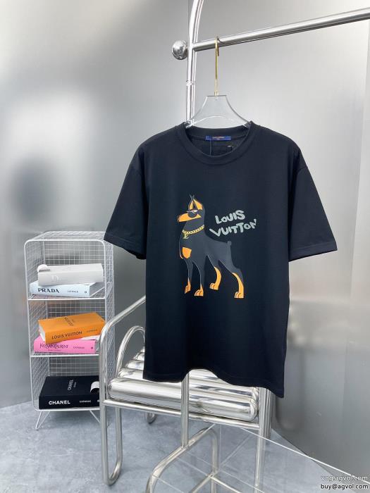 希少なアイテム爆発的人気オシャレ度がアップルイ ヴィトン偽 ブランド 購入半袖Tシャツ_0_0