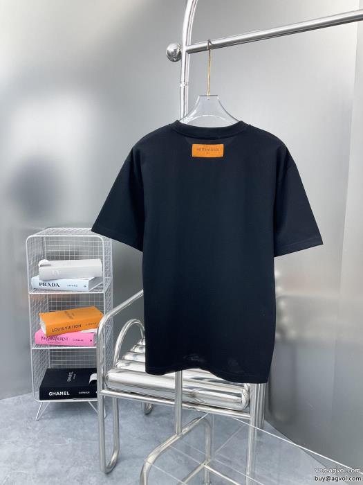 希少なアイテム爆発的人気オシャレ度がアップルイ ヴィトン偽 ブランド 購入半袖Tシャツ_0_1