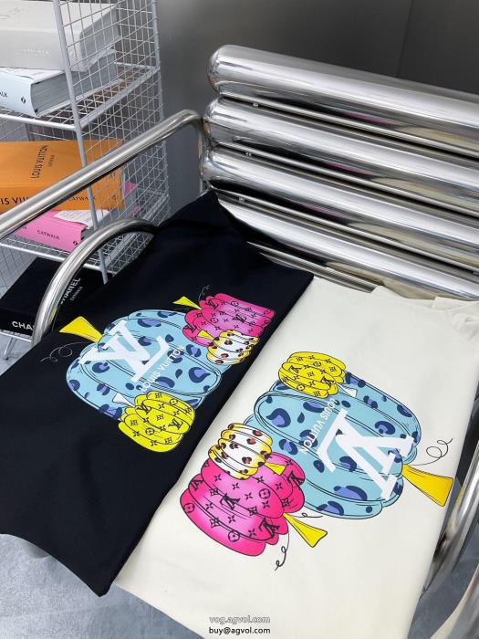 夏に最強アイテム23AW お早目に半袖Tシャツコピー ブランドルイ ヴィトン_0_1