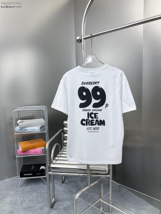 最安価格新品セール早いもの勝ちBURBERRY半袖Tシャツ激安 ブランド 通販_0_3