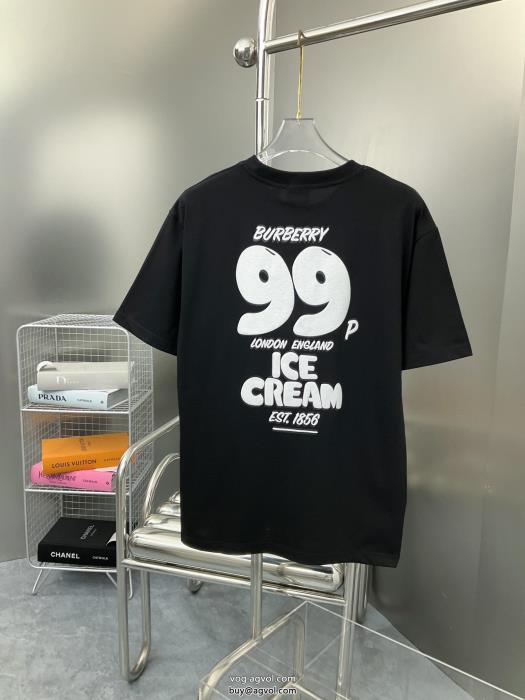 最安価格新品セール早いもの勝ちBURBERRY半袖Tシャツ激安 ブランド 通販_0_4