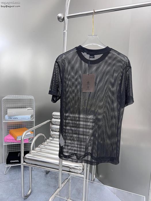 コピー 商品 通販新作夏の優秀アイテム日本未入荷カラーバーバリー半袖Tシャツ_0_0