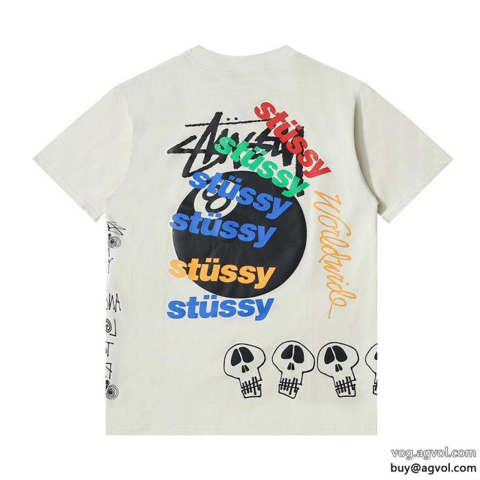激レア 入手困難きれいめ上品に半袖TシャツSTUSSYコピー 通販_0_0