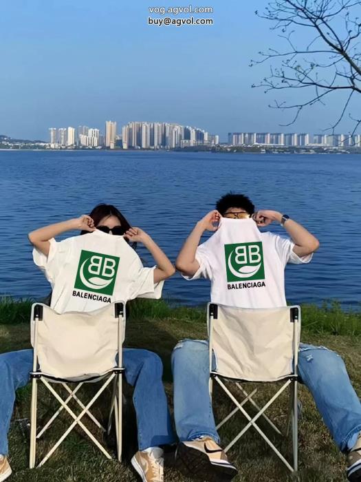 超お目立ち2023の流行りトップスブランド スーパー コピー 優良半袖Tシャツバレンシアガ_0_0