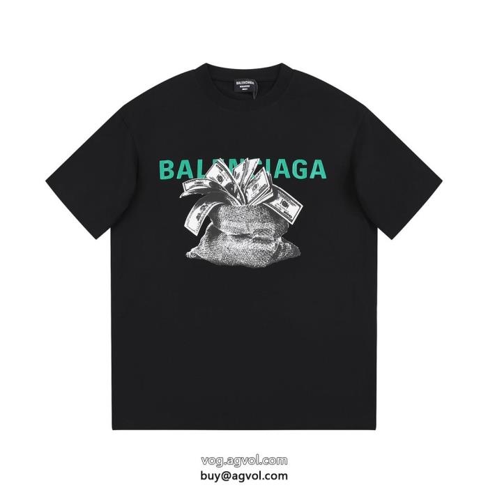 大人っぽい印象が素敵期間限定セール半袖Tシャツbalenciagaブランド 通販_0_0