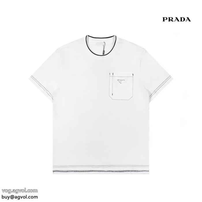 半袖Tシャツプラダ偽 ブランド 人気話題すごく稀少カラー_0_0